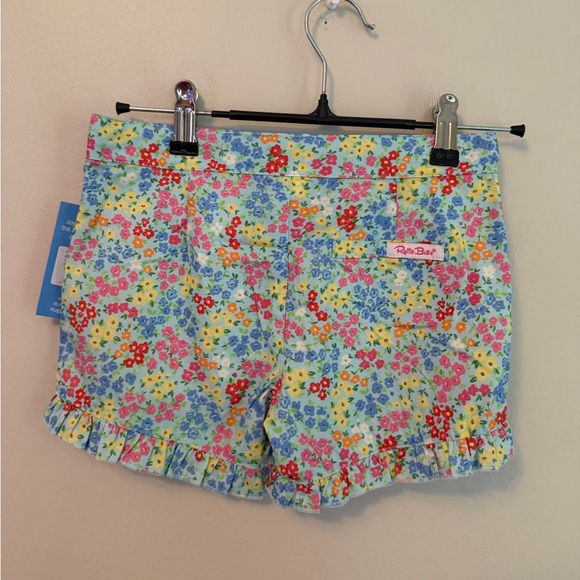 Ruffle Butts Floral Ruffle Shorts - Picture 2 of 3